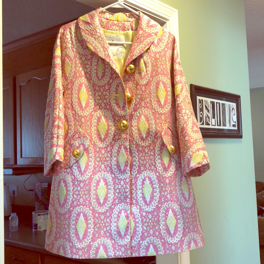 Pink/Gold Coat